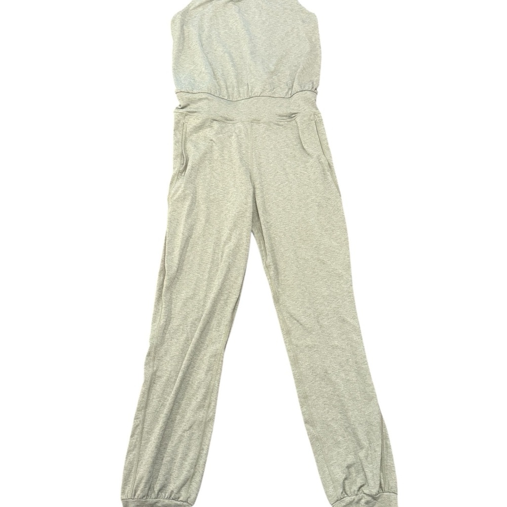 Sweaty Betty Gaia Performance Yoga Jumpsuit Moss Green Large Size 12 Casual